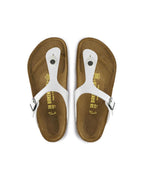 Gizeh White Birko-Flor Sandals