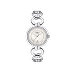 Tissot T Trend Flamingo Mother of Pearl Dial Silver Steel Strap Watch for Women - T094.210.11.116.00