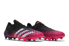 adidas Predator Freak.1 Low FG Demonskin Black Shock Pink