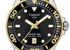 Tissot Seastar 1000 Black Dial Silver Steel Strap Watch For Men - T120.210.21.051.00