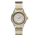 Tissot Carson Automatic Silver Dial Two Tone Steel Strap Watch For Women - T085.207.22.011.00