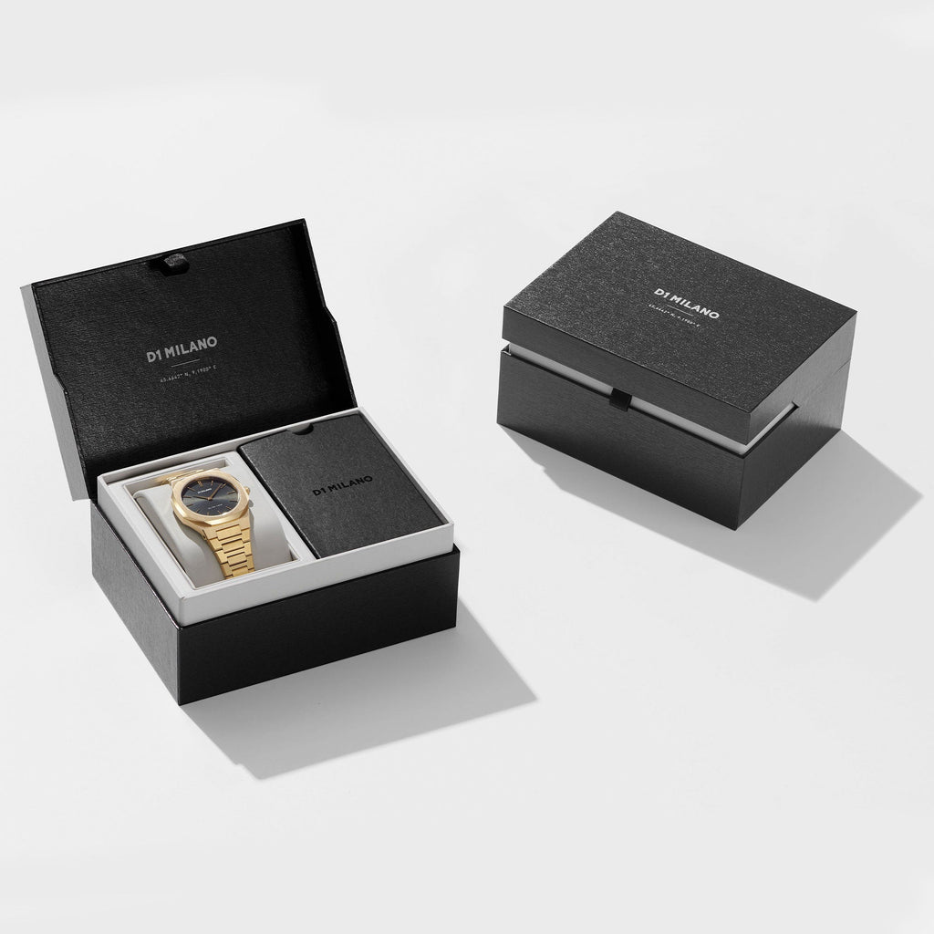 D1 Milano Ultra Slim 34mm Gold Night Watch