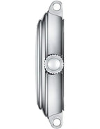 Tissot Bellissima Small Lady Silver Dial Black Leather Strap Watch For Women - T126.010.16.013.00