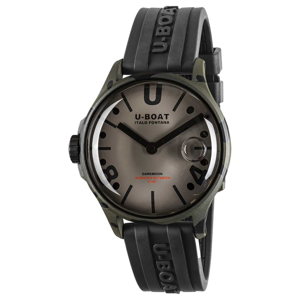 U-Boat Darkmoon Oil Immersion Men’s Grey Camouflage Watch