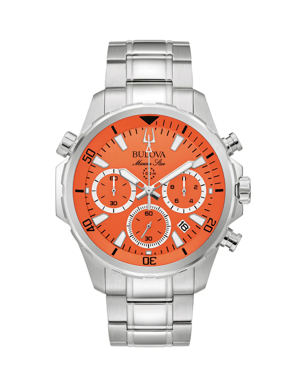 Bulova Men’s Marine Star Collection Chronograph Ocean Adventure Watch 96B395