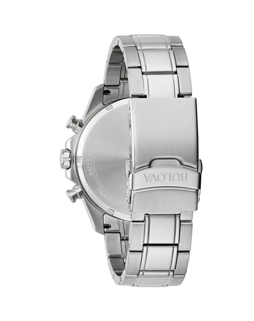 Bulova Men’s Marine Star Collection Chronograph Ocean Adventure Watch 96B395