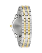 Bulova Sutton Collection Men's Silver and Gold Watch 98B385