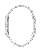 Bulova Sutton Collection Men's Silver and Gold Watch 98B385