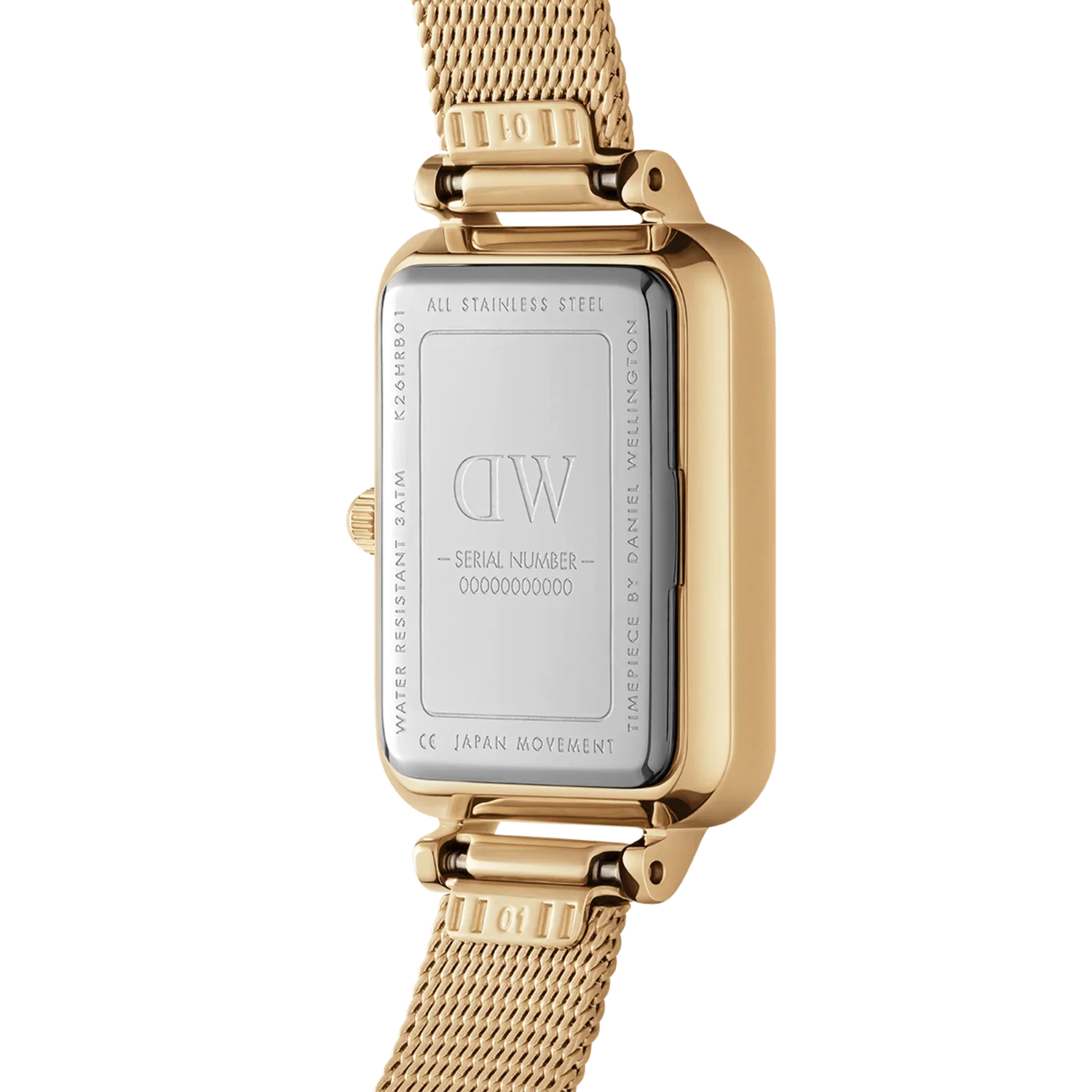 Daniel Wellington Quadro Ladies Green Watch