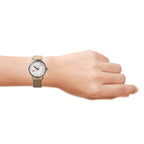 Mondaine Ladies Watch Classic White Beige
