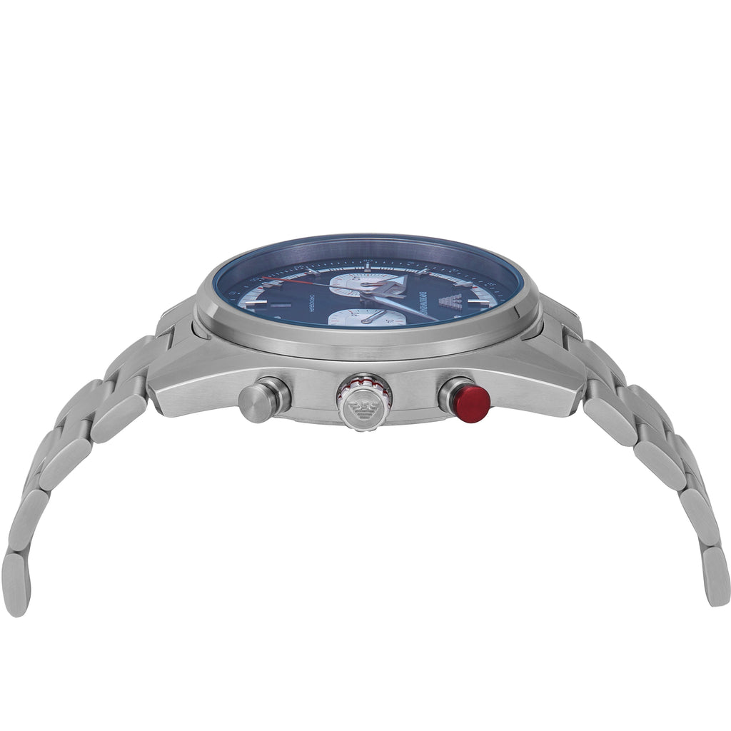 Emporio Armani Chronograph Blue Dial 42mm Men's Watch AR11676