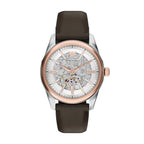 Emporio Armani Antonio 43mm Brown Leather Strap Men's Watch AR60094