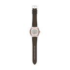 Emporio Armani Antonio 43mm Brown Leather Strap Men's Watch AR60094