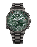 Citizen Promaster Sky Green Dial Stainless Steel Watch AT8304-57W