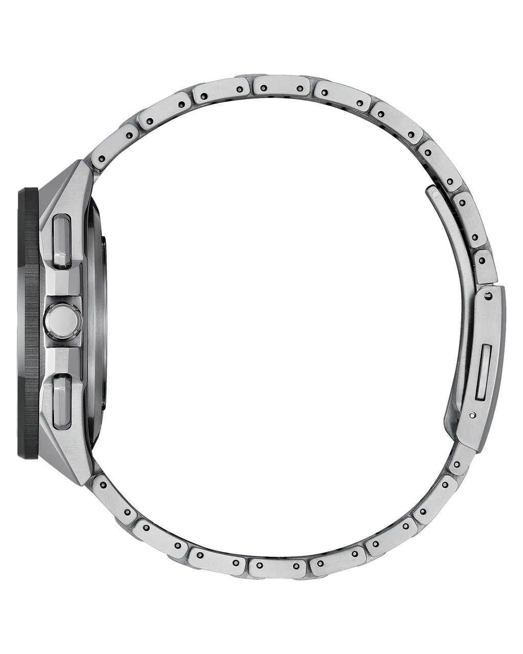 Citizen Attesa Satellite Wave Eco-Drive Black Dial Titanium Watch CC4104-53E