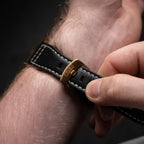 AVI-8 Spitfire Lock Men's Black Bronze Chronograph Watch