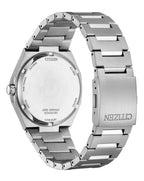 Citizen Eco-Drive Zenshin Three-hand Turquoise (Green) Dial Titanium steel Watch AW0130-85M