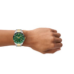 Armani Exchange Chronograph Green Dial 44mm Men's Watch AX1966
