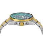 Armani Exchange Chronograph Green Dial 44mm Men's Watch AX1966