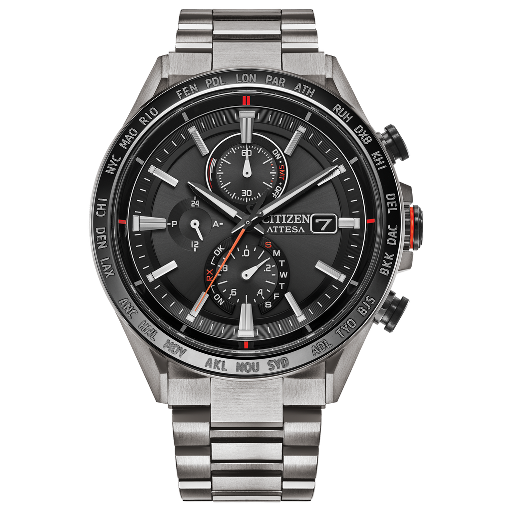 Citizen Attesa Black Titanium AT8189-61E