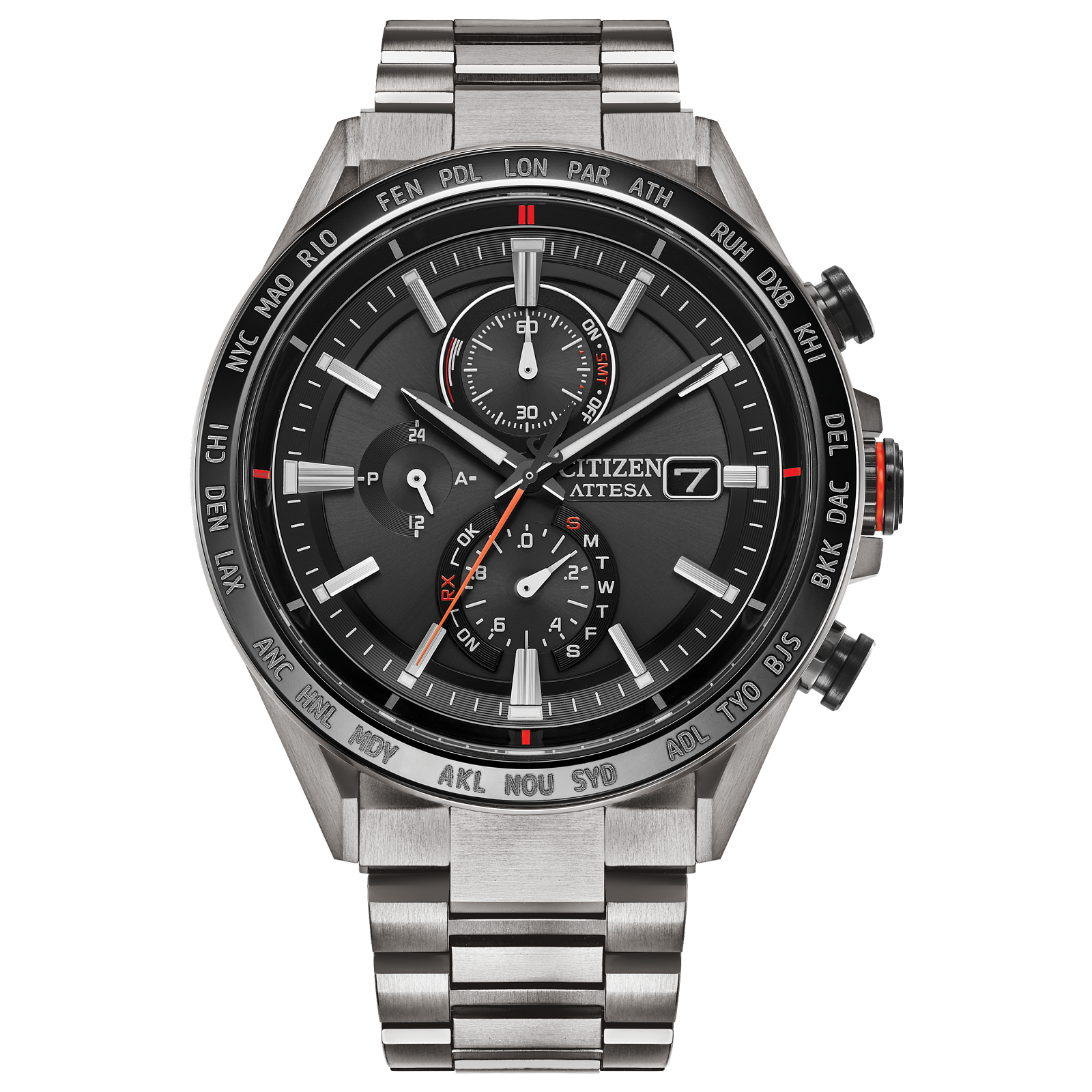Citizen Attesa Black Titanium AT8189-61E