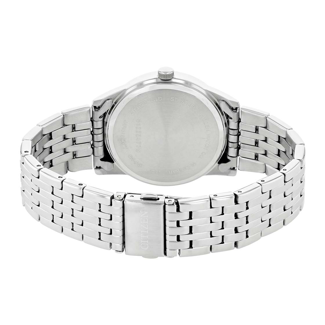 Citizen Quartz Silver-Tone White Dial BI5000-87A