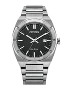Citizen Eco-Drive Black Dial Stainless Steel Watch BM7660-54E