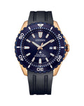 Citizen Eco-Dive Blue Dial Polyurethane Strap Watch BN0196-01L