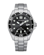 Citizen Promaster Marine Diver Black Dial Stainless Steel Watch BN0261-51E
