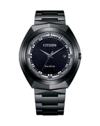 Citizen Eco-Drive Black Stainless Steel Watch Starry Sky Dial BN1015-52E