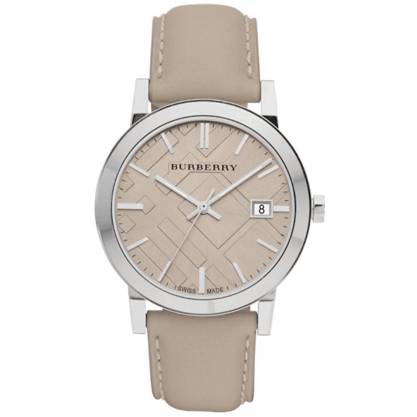 Burberry The City Check Champagne 38mm Watch