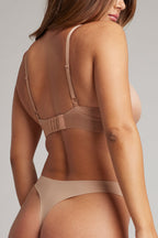 Base Low Thong in Buff (Pack)