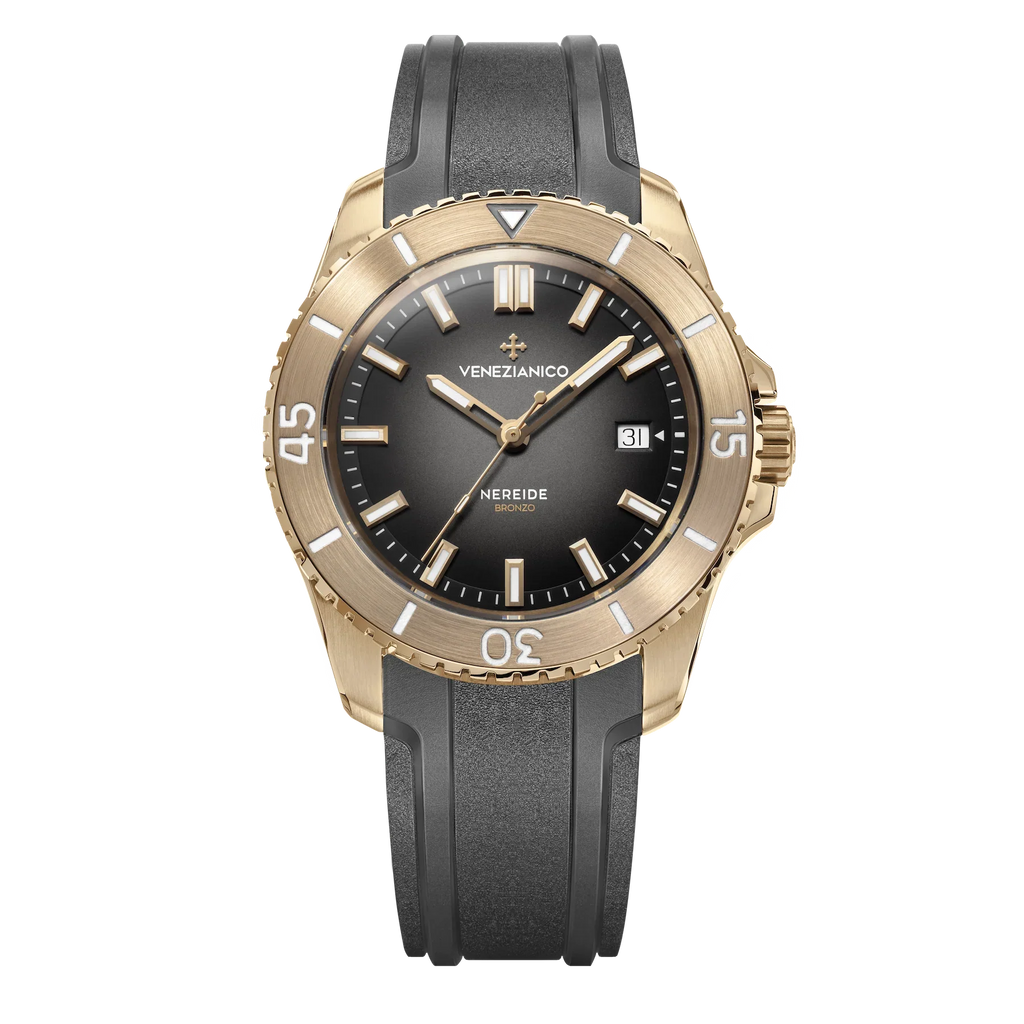Venezianico Nereide Bronzo Men's Gold Grey Watch