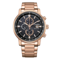 Citizen Eco-Drive Chronograph Pink Gold CA0848-85E