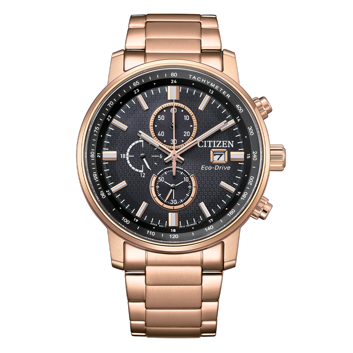 Citizen Eco-Drive Chronograph Pink Gold CA0848-85E