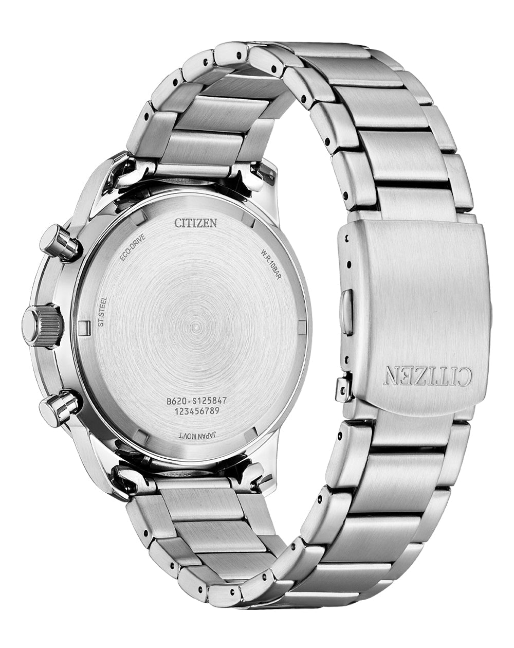 Citizen Eco-Drive Stainless Steel White Dial Watch CA4500-91A