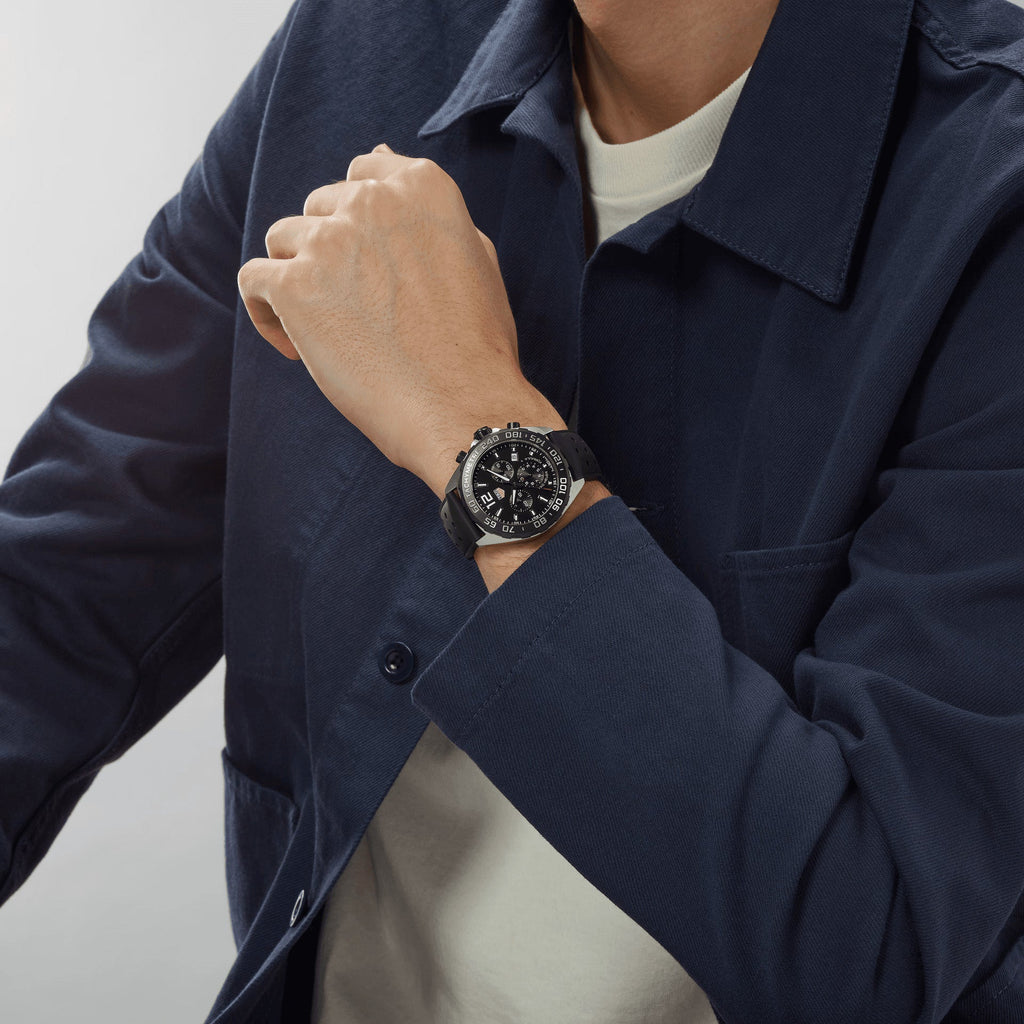 Tag Heuer Formula 1 Men's Black Chronograph Watch