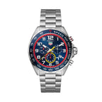 Tag Heuer Formula 1 Men's Red Bull Racing Special Edition Silver Blue Chronograph Watch