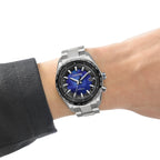 Citizen Attesa Watch Titanium Satellite Wave Blue Sapphire Dial