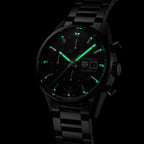 Tag Heuer Carrera Men's Black Chronograph Watch
