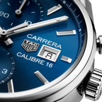 Tag Heuer Carrera Men's Blue Chronograph Watch