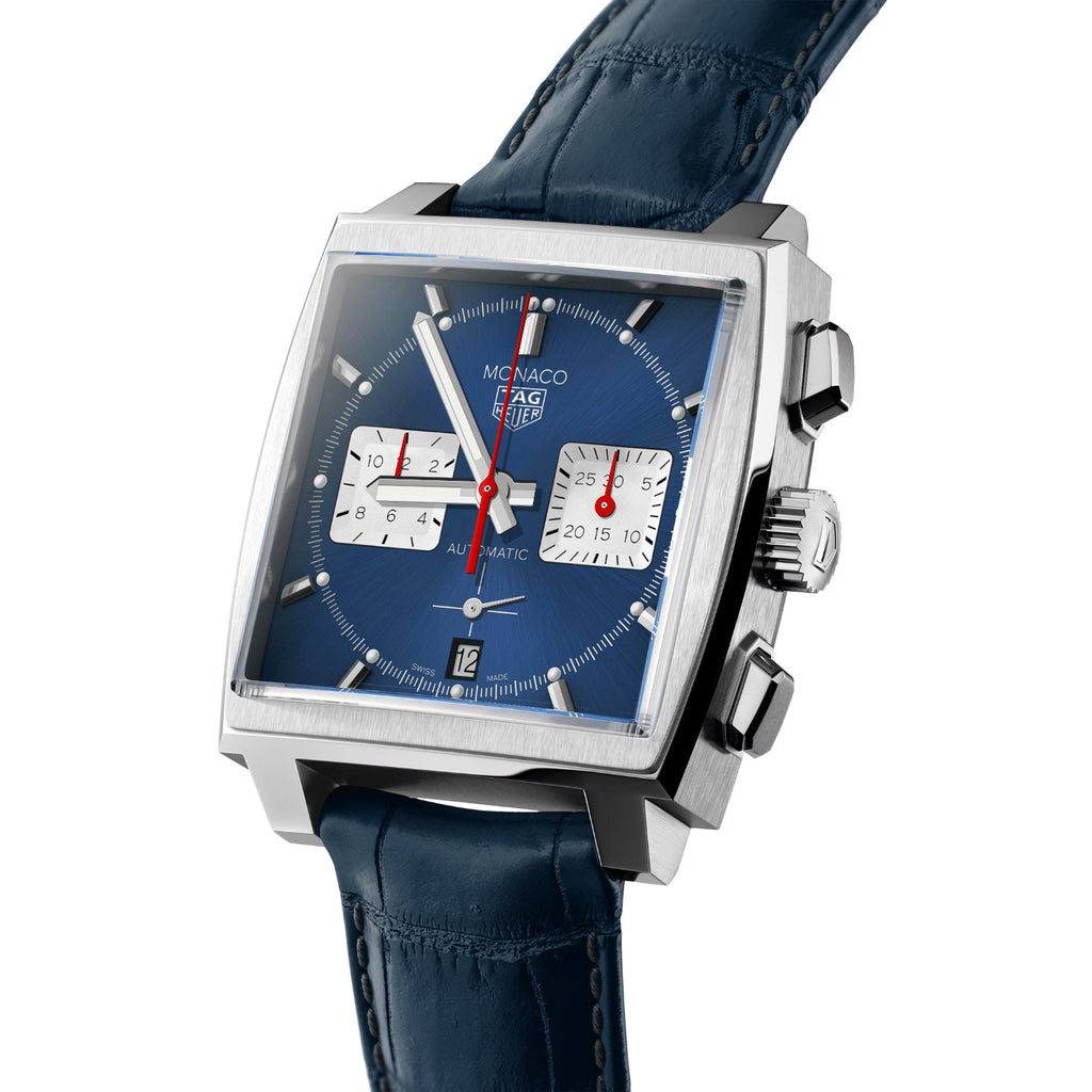 Tag Heuer Monaco Men's Blue Chronograph Watch