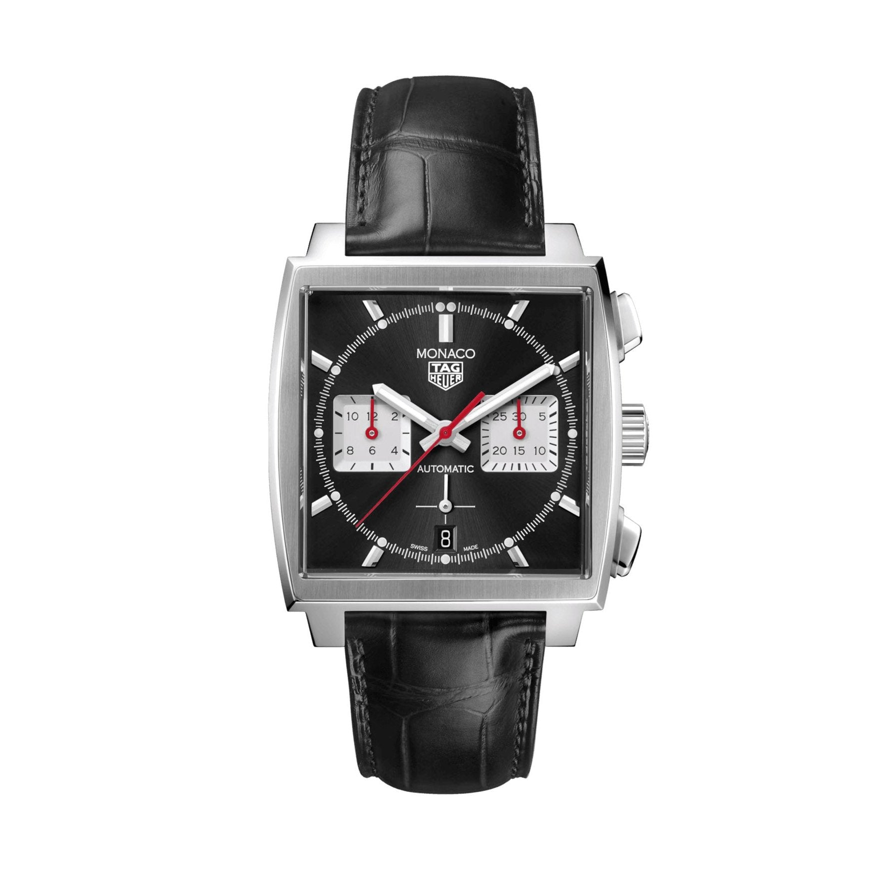 Tag Heuer Monaco Men's Black Chronograph Watch
