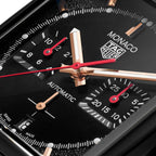 Tag Heuer Monaco Men's Black Special Edition Chronograph Watch