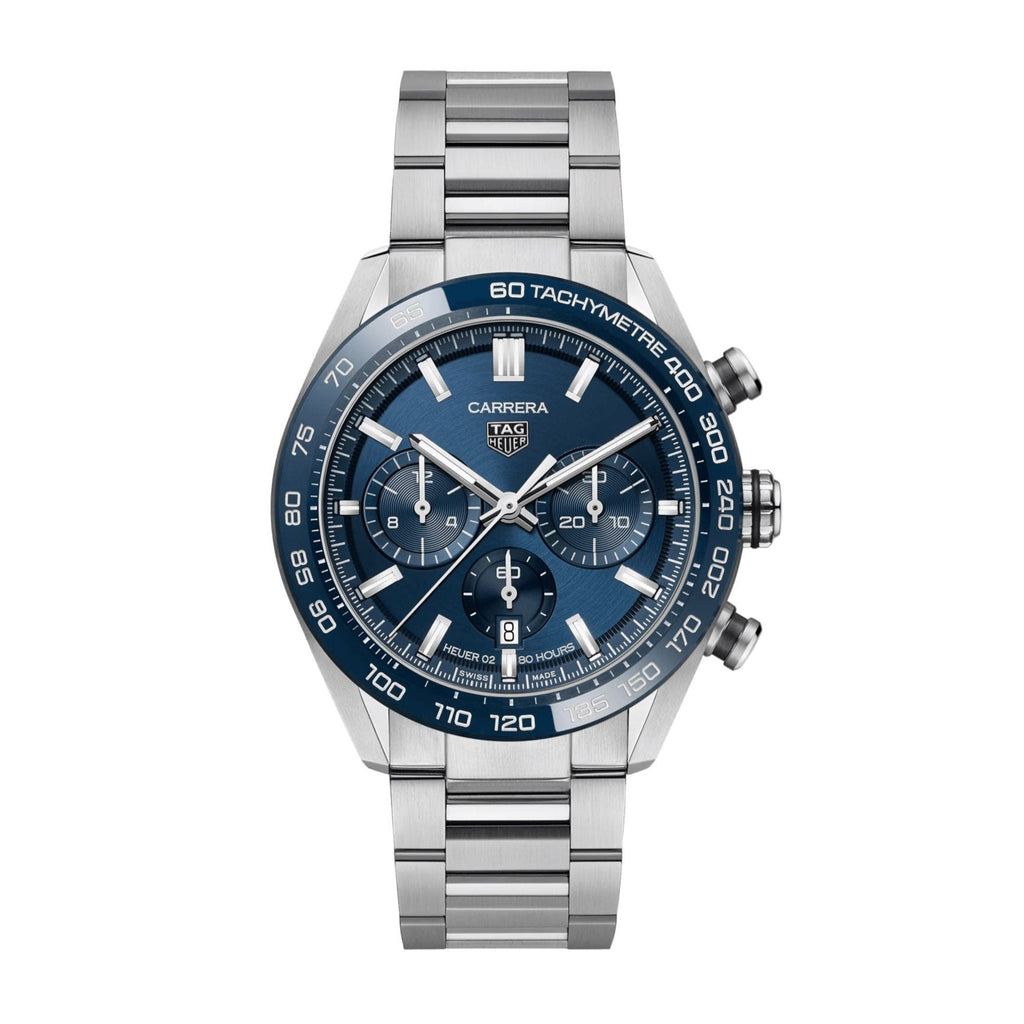 Tag Heuer Carrera Men's Blue Chronograph Watch