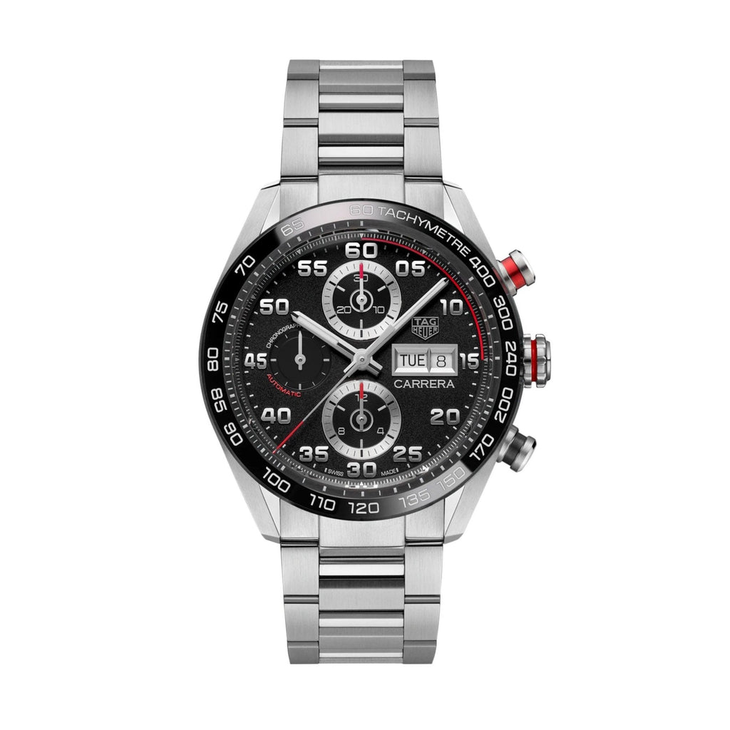 Tag Heuer Carrera Men's Black Chronograph Watch