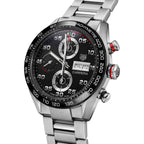 Tag Heuer Carrera Men's Black Chronograph Watch