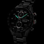 Tag Heuer Carrera Men's Black Chronograph Watch