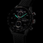 Tag Heuer Carrera Men's Black Chronograph Watch