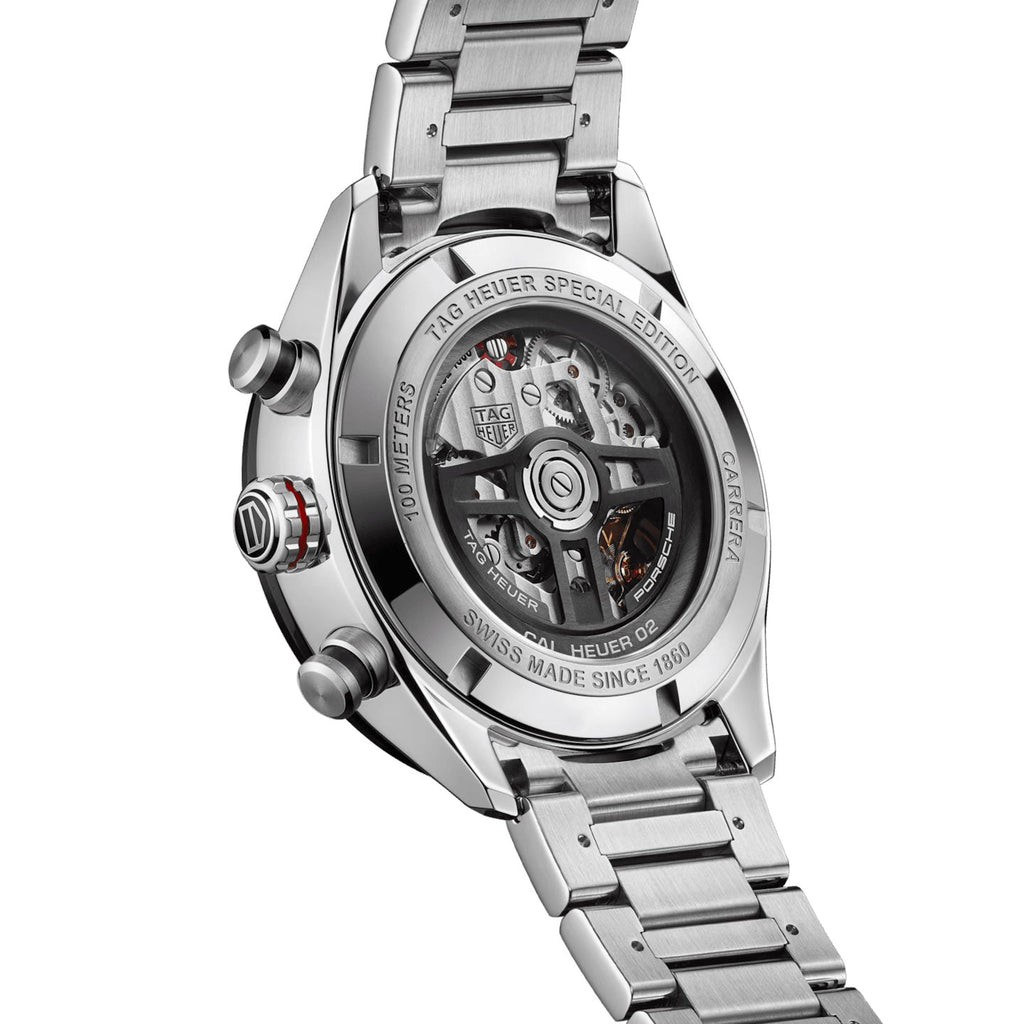 Tag Heuer Carrera Men's Grey Chronograph X Porsche Watch